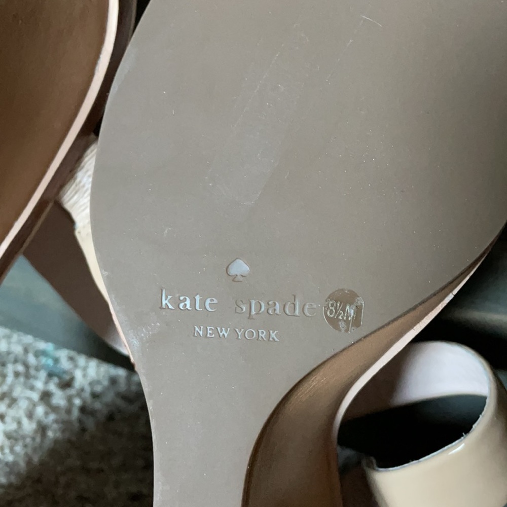 Kate Spade Tan Patton Heels - Picture 6 of 7